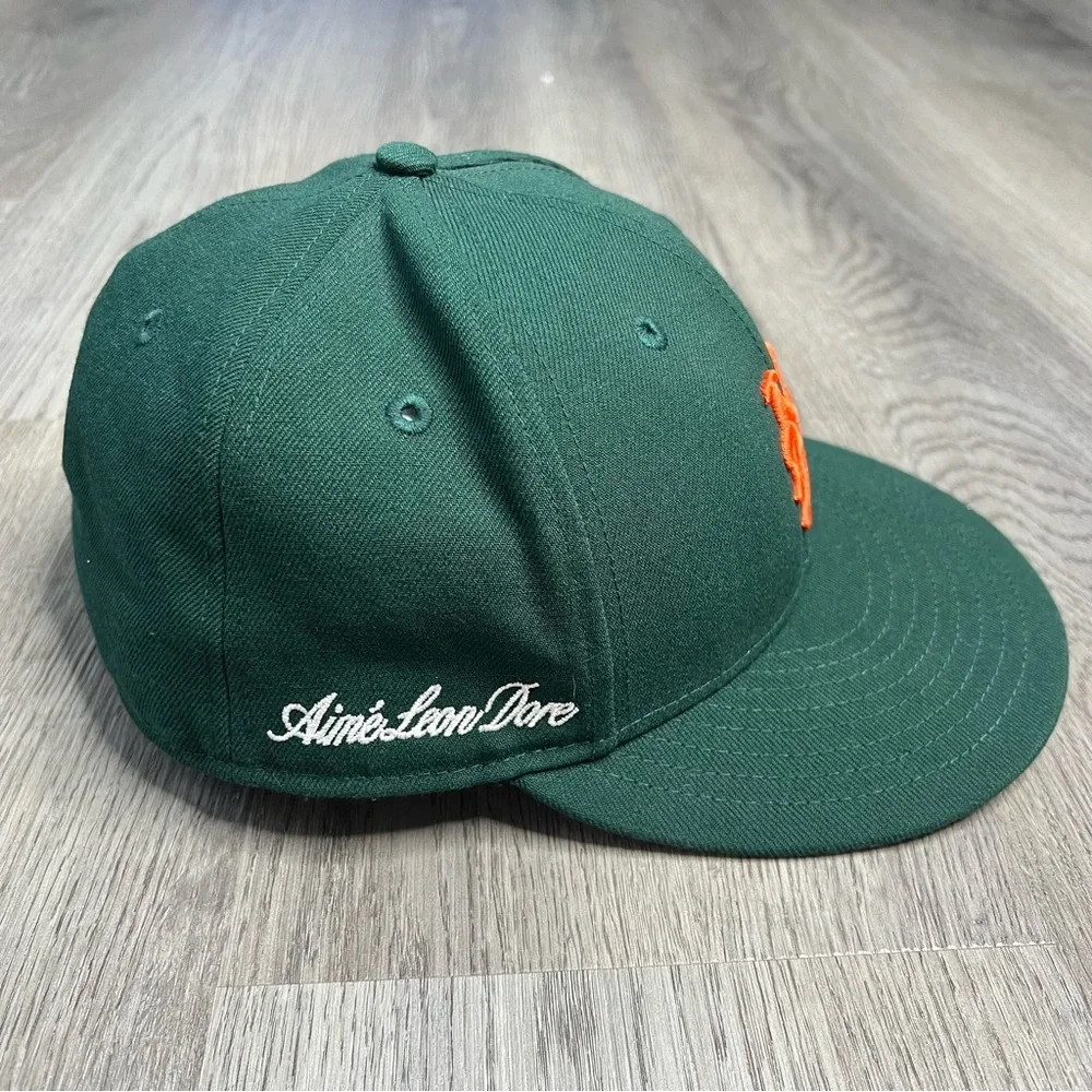Aime Leon Dore x New Era‎ New York Mets Fitted Hat SS23 Cap Green Size 7 3/4 - Picture 2 of 8